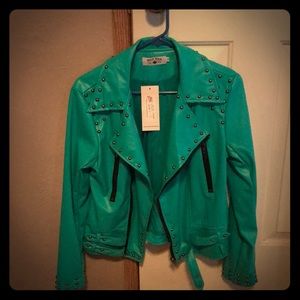 Turquoise jacket